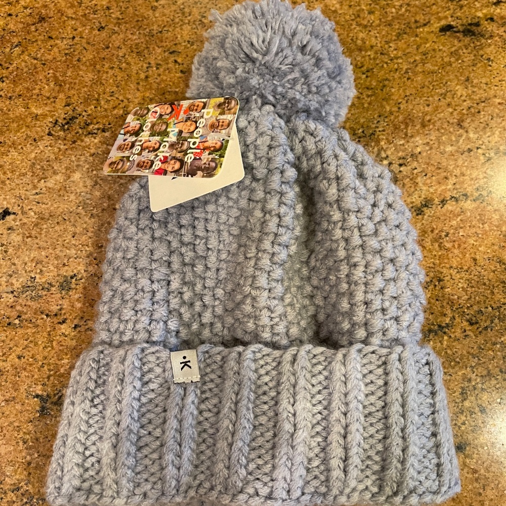 Known Supply Heavy Knit Beanie, Cap, Hat. Style: Ollie Color: Periwinkle NEW!